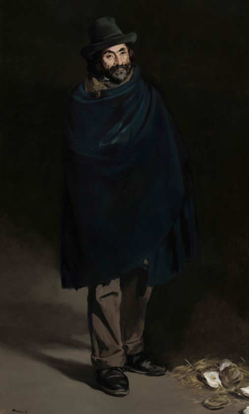 Εντουάρ Μανέ « Ζητιάνος με στρείδια (Φιλόσοφος), 1865-67. Ο πίνακας, που οδήγησε στη μονομαχία