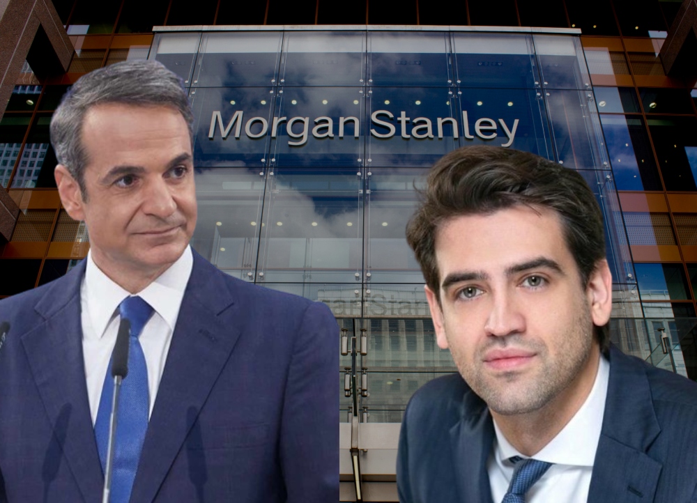 Κυριάκος Μητσοτάκης, πρωθυπουργός Ελλάδας – Κωνσταντίνος Κωστόπουλος, Morgan Stanley