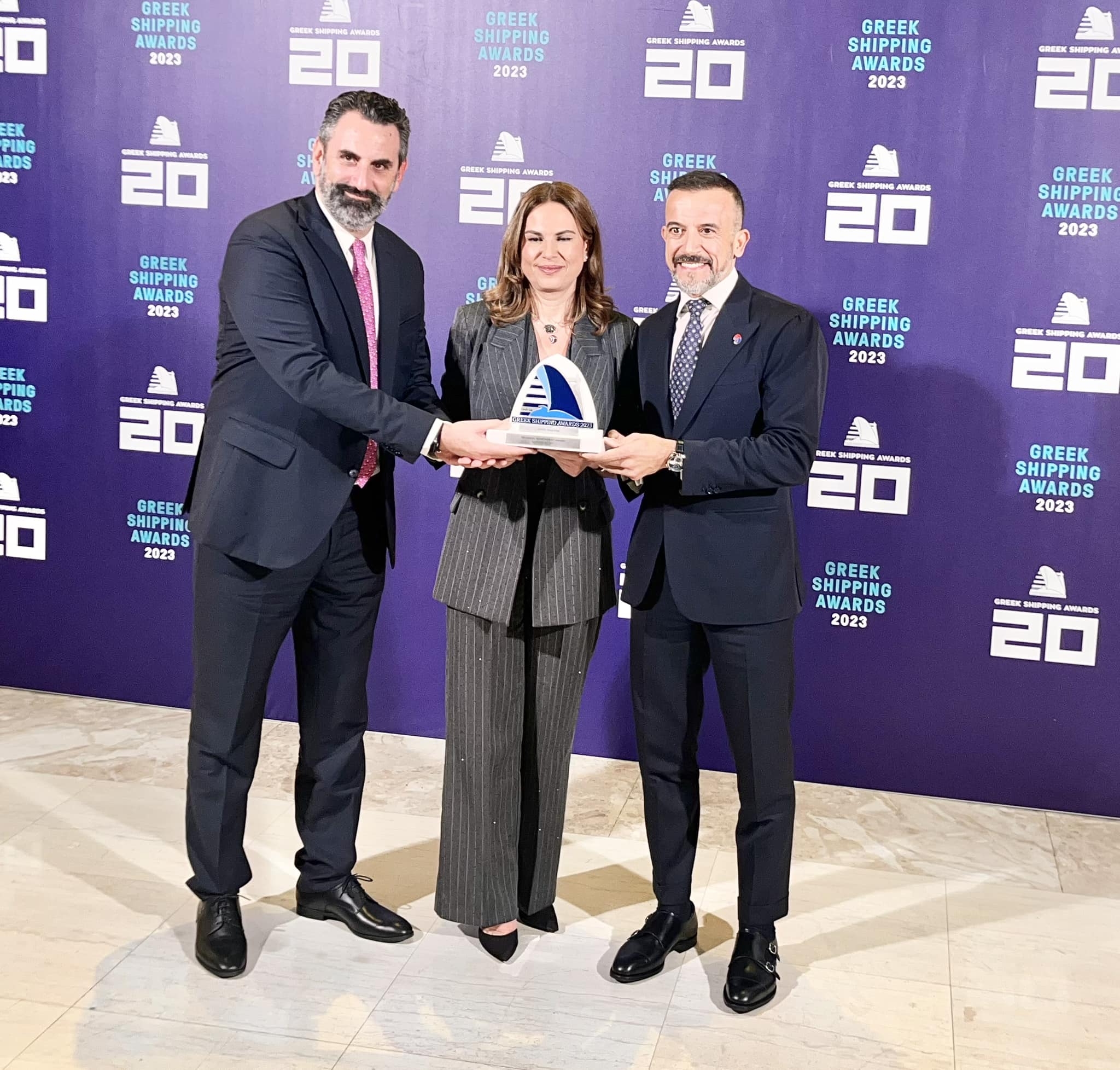 Technical achievement, η ERMA FIRST και το βραβείο παρέλαβε η Ελένη Πολυχρονοπούλου