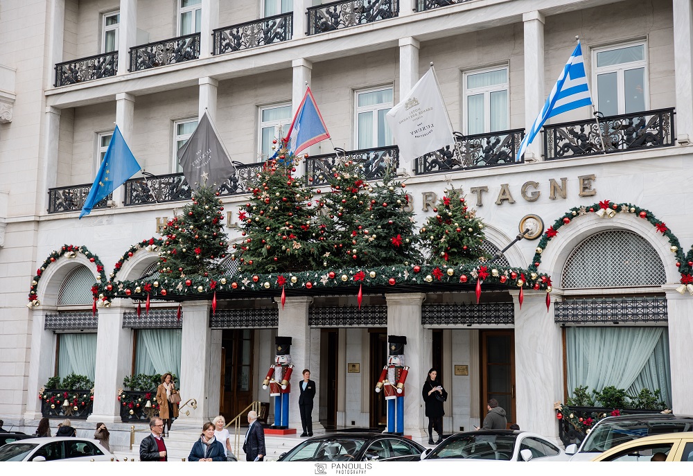 Η στολισμένη πρόσοψη της Μεγάλης Βρεταννίας