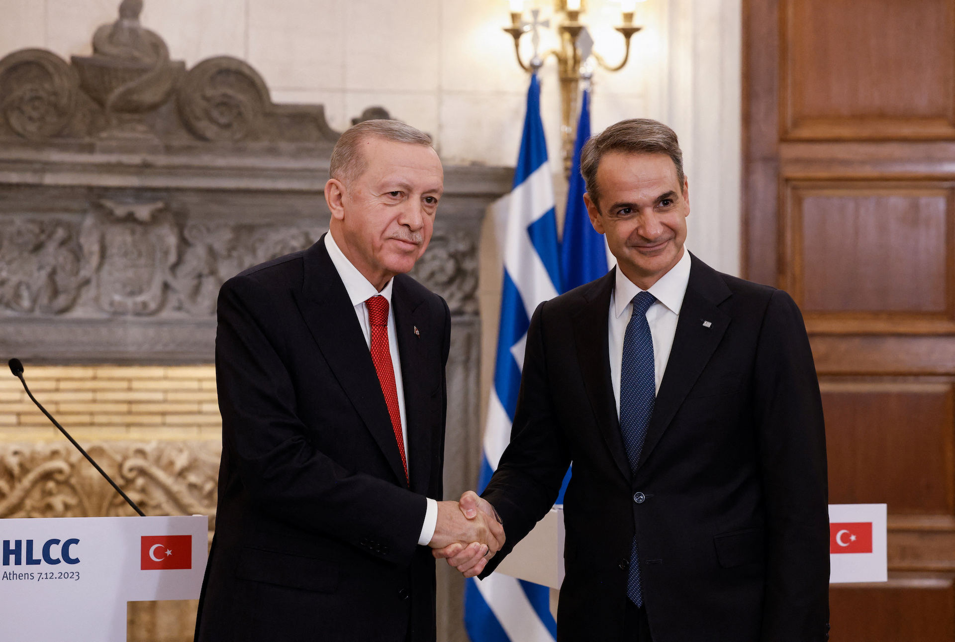 Κυριάκος Μητσοτάκης: Έφτασε στην Άγκυρα για τη συνάντηση με τον Ερντογάν