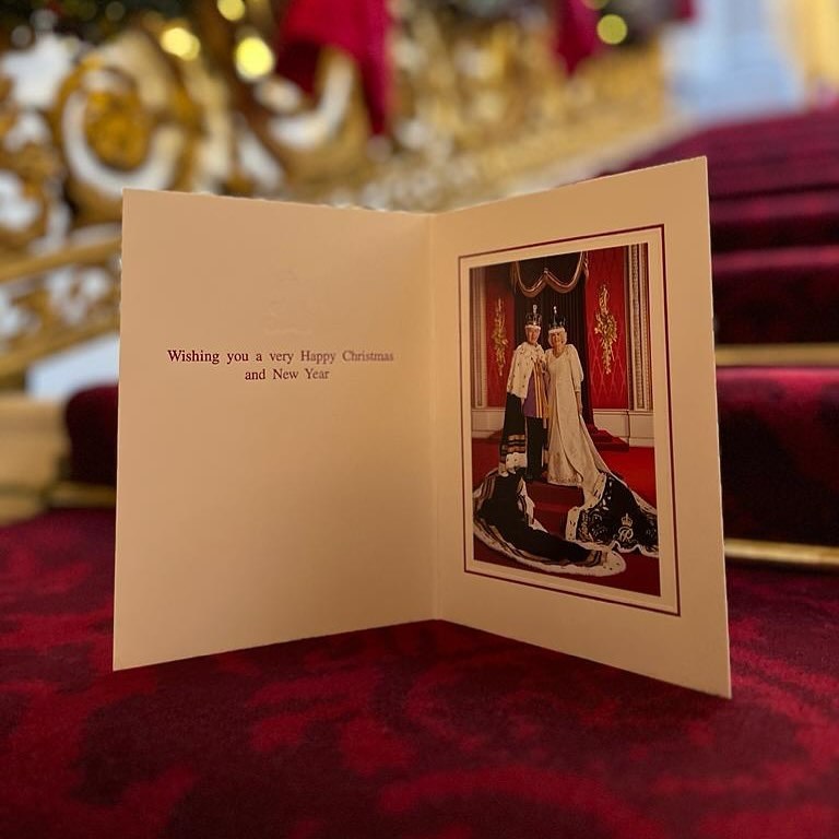 Η χριστουγεννιάτικη κάρτα του Βασιλιά Καρόλου και της Καμίλα