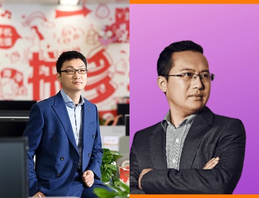 Colin Huang, ιδρυτής TEMU (αριστερά), Chris Xu, CEO Shein