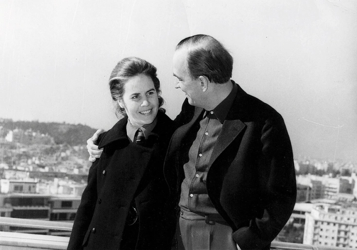 Ο Ίνγκμαρ Μπέργκμαν με τη σύζυγό του