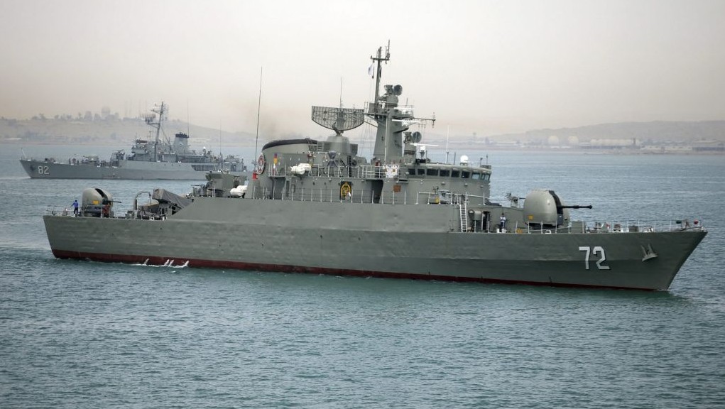 το πολεμικό πλοίο του Ιράν Albroz