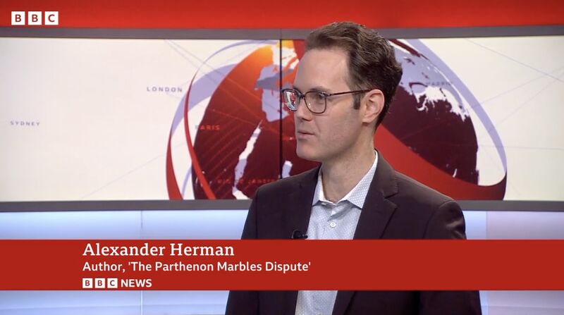 Ο Αλεξάντερ Χέρμαν σε συνέντευξή του στο BBC