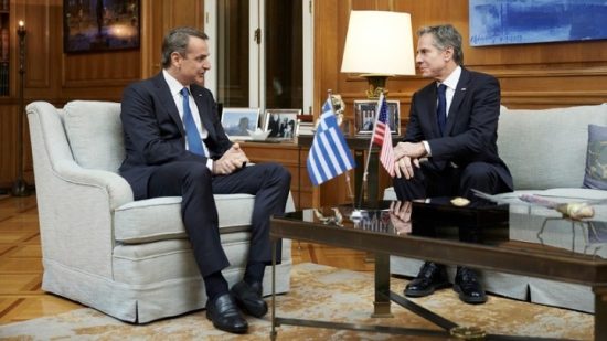 Στις 17:30 η συνάντηση Μητσοτάκη-Μπλίνκεν στα Χανιά – Τι θα συζητήσουν