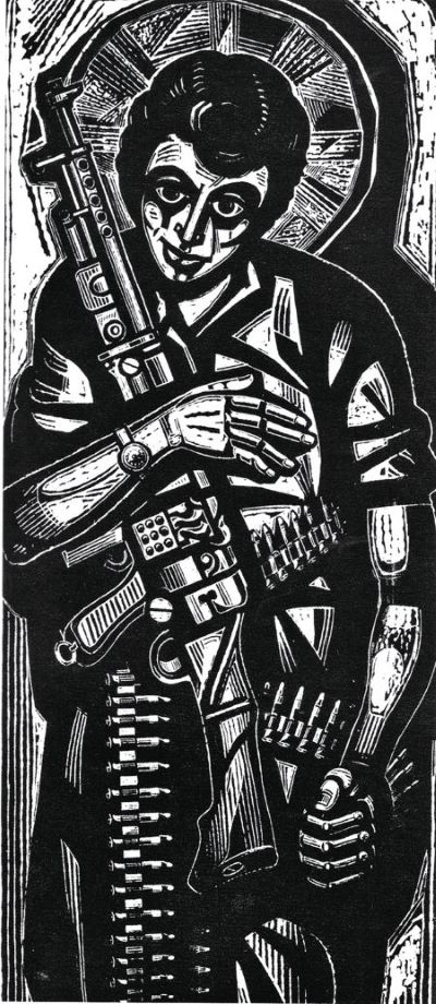Α. Τάσσος «Ο Συνταγματάρχης Σπύρος Μουστακλής», 1974. Συλλογή Χριστίνας Μουστακλή