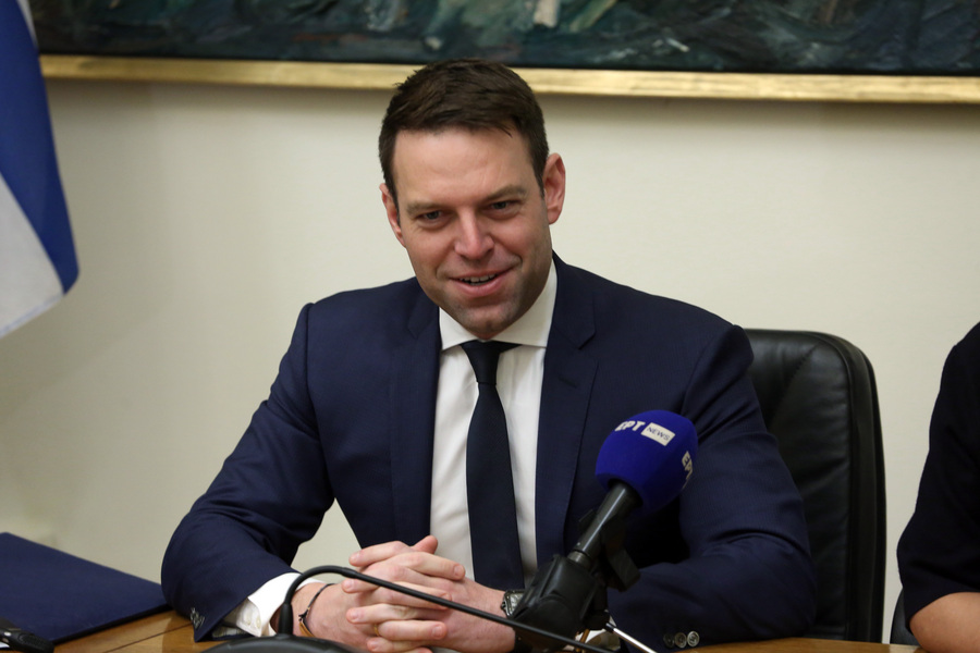 Ο πρόεδρος του ΣΥΡΙΖΑ - Προοδευτική Συμμαχία, Στέφανος Κασσελάκης (ΑΠΕ-ΜΠΕ)