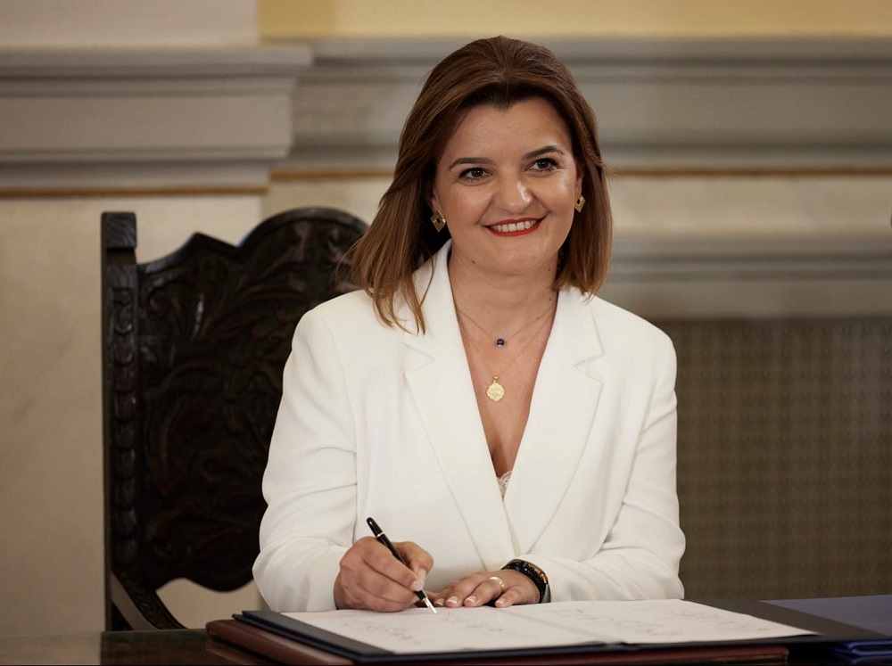 Η υφυπουργός Κοινωνικής Συνοχής και Οικογένειας και Βουλευτής ΝΔ Ιωαννίνων, κα. Μαρία – Αλεξάνδρα Κεφάλα