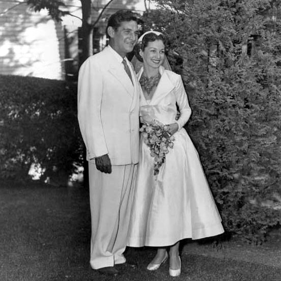 Ο γάμος του Λέοναρντ Μπέρνσταϊν και της Φελίσια Μοντεαλέγκρε το 1951
