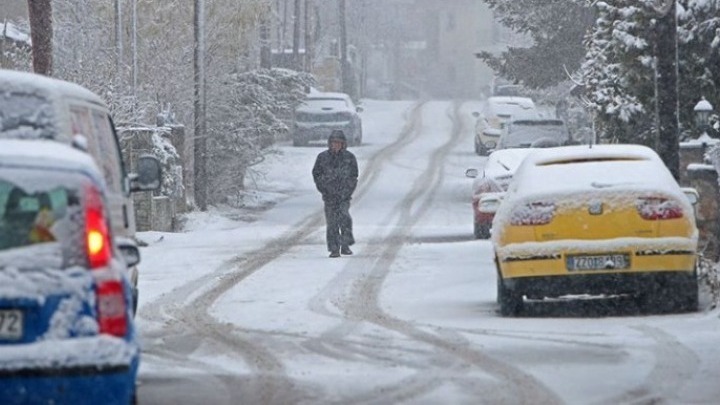 Κακοκαιρία - Χιόνι - χιονοπτώσεις στους δρόμους