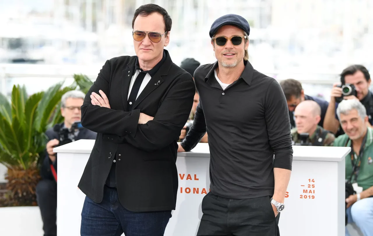Κουέντιν Ταραντίνο (Quentin Tarantino) και Μπραντ Πιτ (Brad Pitt)