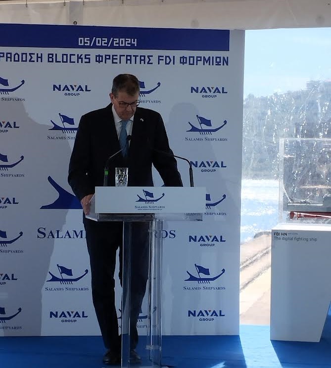 Stephan Fremont, Αντιπρόεδρος της Naval Group