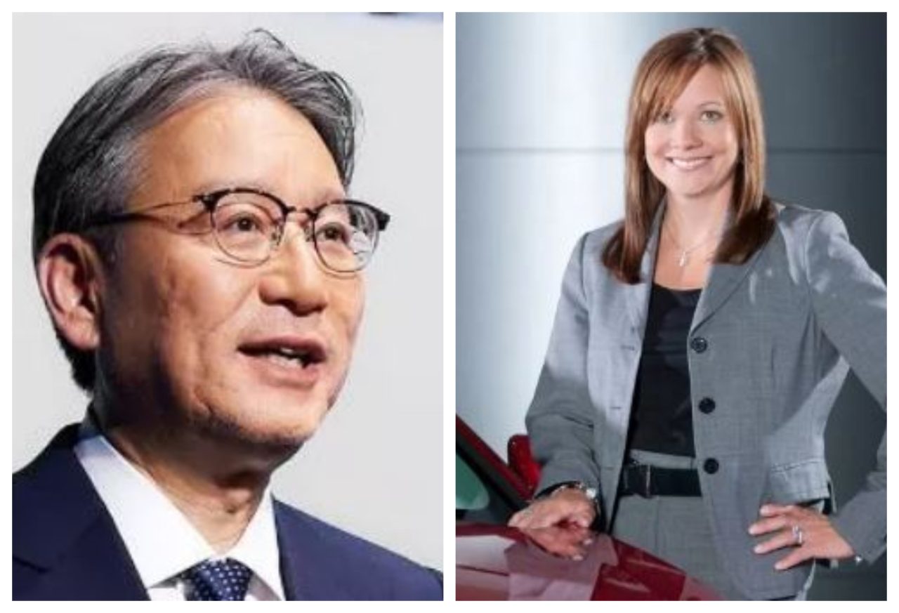 Toshihiro Mibe, CEO Honda και Mary Barra, CEO General Motors