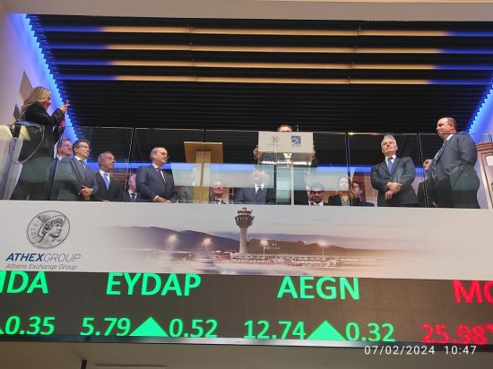 Χατζηδάκης: Επιτυχία για το Αεροδρόμιο, το Χρηματιστήριο και την οικονομία