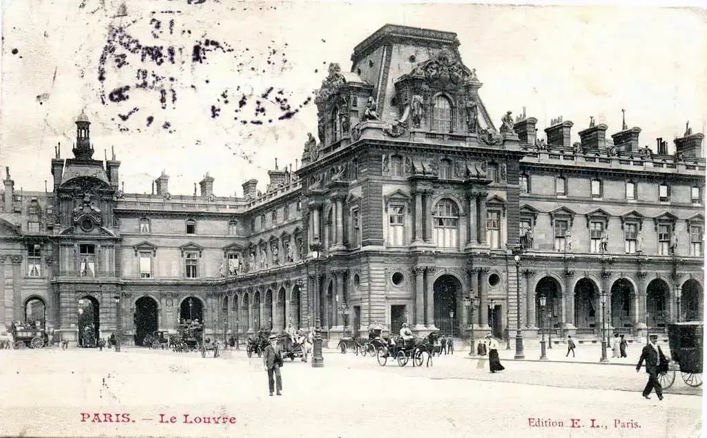 Το Λούβρο το 1911