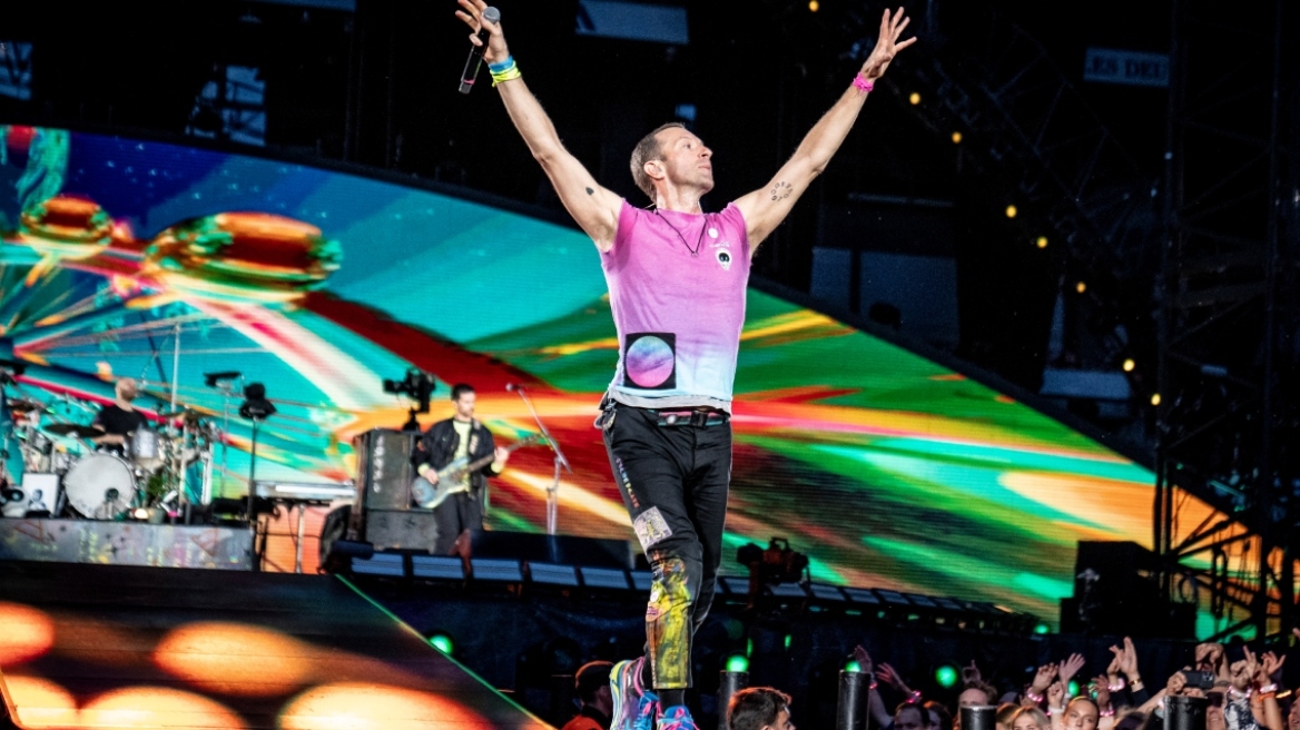 Ο Κρις Μάρτιν των Coldplay