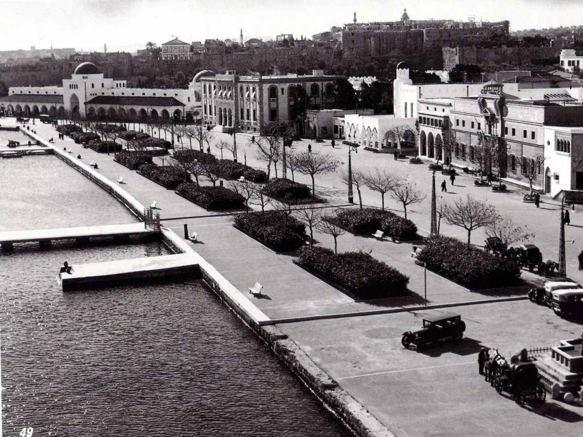 Το foro italico στο Μανδράκι (μέσα δεκαετίας 1930)