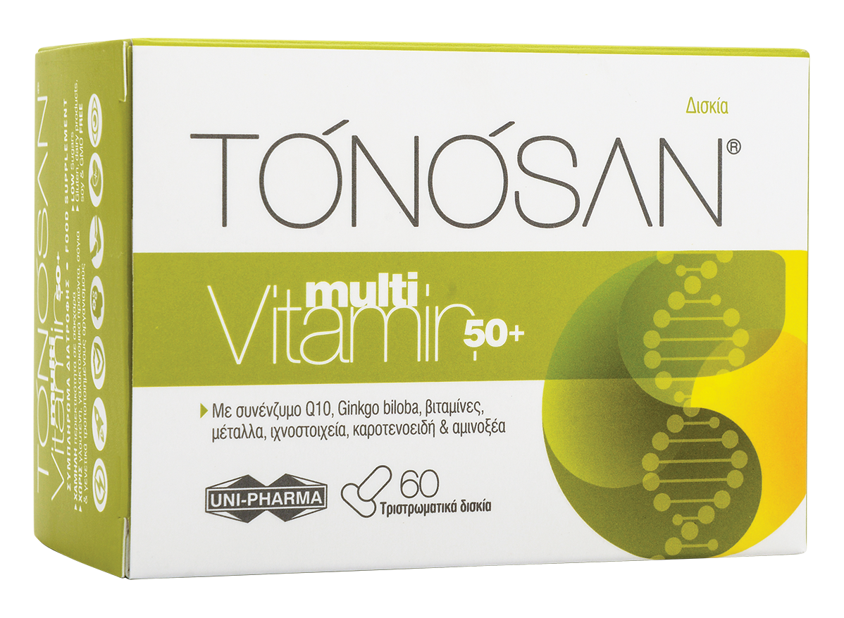 Tonosan multivitamin 50+