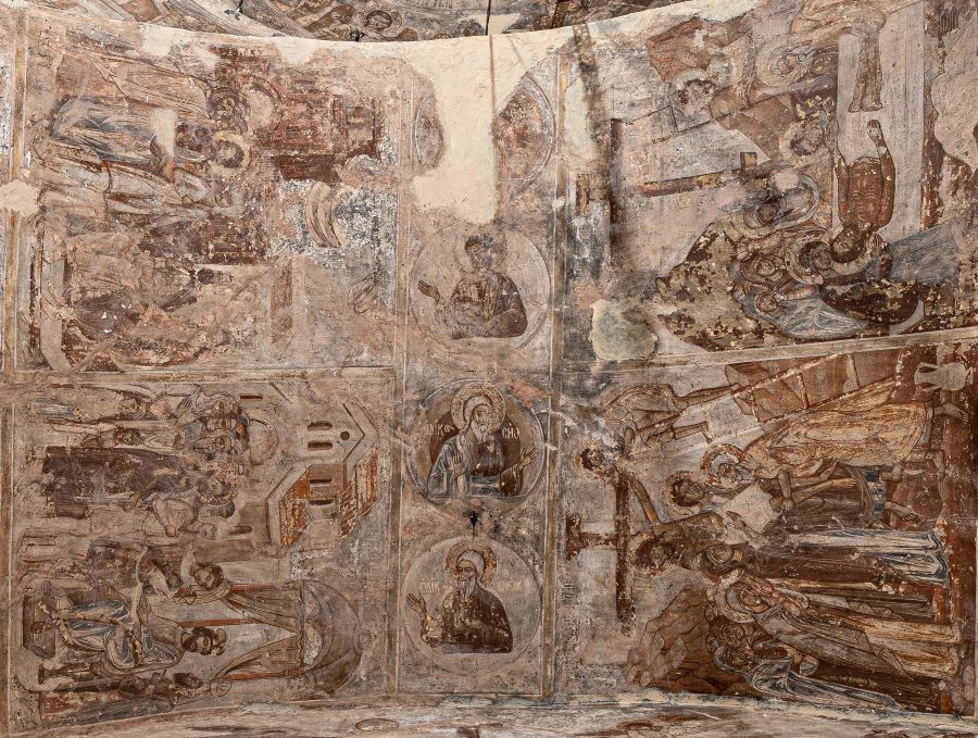  Ο ζωγραφικός διάκοσμος του Καθολικού της Μονής Μεγάλου Σπηλαίου