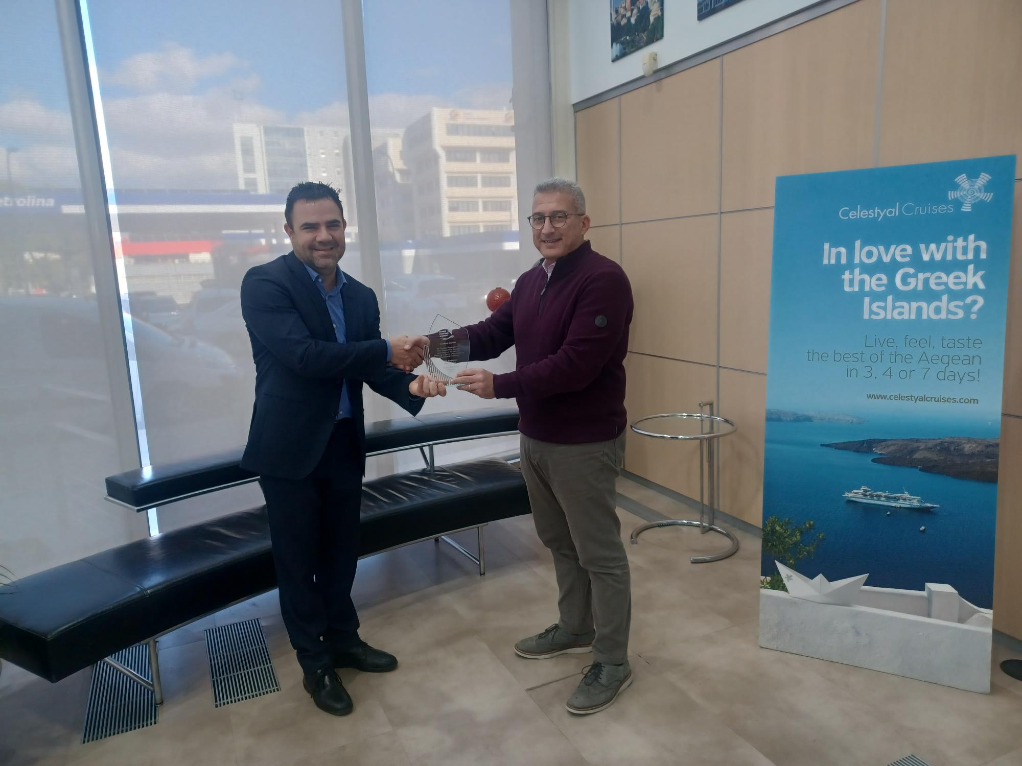 Μνημόνιο συνεργασίας μεταξύ Celestyal και Ναυτικής Ακαδημίας Κύπρου