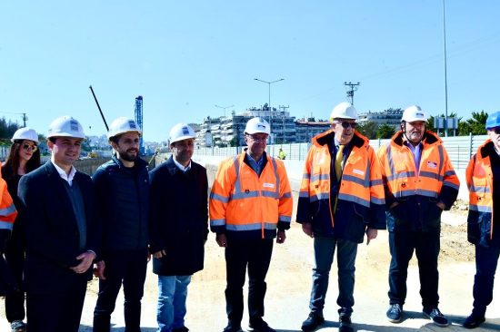 Σταϊκούρας: Επίσκεψη σε εργοτάξια της Γραμμής 4 του Μετρό της Αθήνας