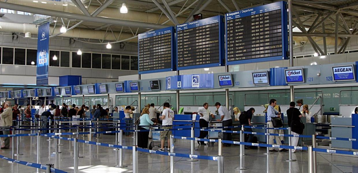 Επιβατική κίνηση στο Αεροδρόμιο Αθηνών (ΔΑΑ)