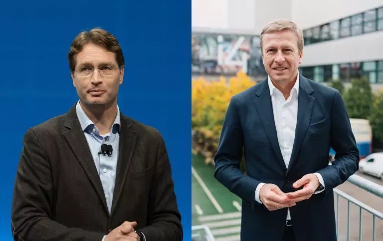 Ola Kallenius, CEO Mercedes και Oliver Zipse, CEO BMW