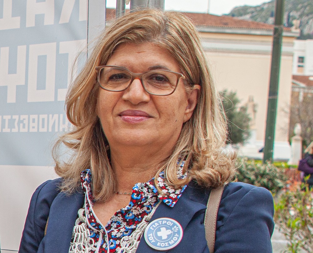 Ευγενία Θάνου, Γενική Διευθύντρια της ΜΚΟ Γιατροί του Κόσμου Ελλάδας