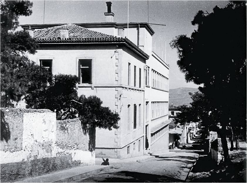 Άποψη των κτηρίων πριν τον Β΄ Παγκόσμιο Πόλεμο