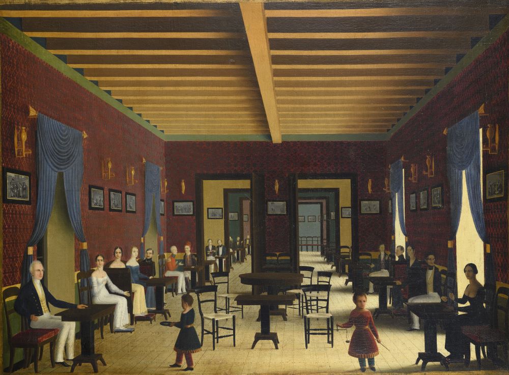 Άγνωστος καλλιτέχνης, Αίθουσα Συναθροίσεων,19ος αιώνας. Δωρεά Διονύση Φωτόπουλου - Μουσείο Μπενάκη