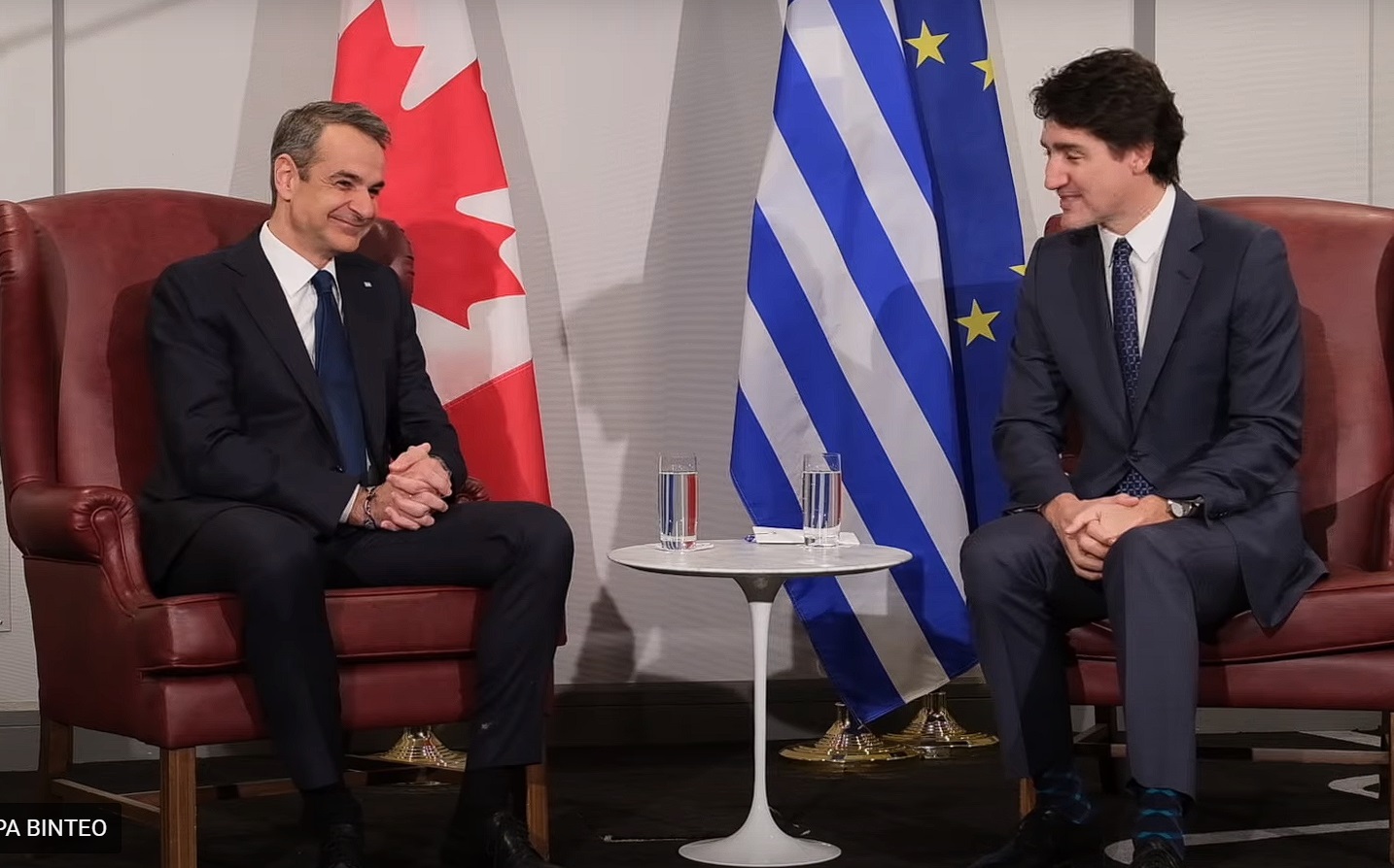 Μητσοτάκης – Τριντό: Η δυνατότητα για περαιτέρω ανάπτυξη του εμπορίου και των επενδύσεων παραμένει ισχυρή