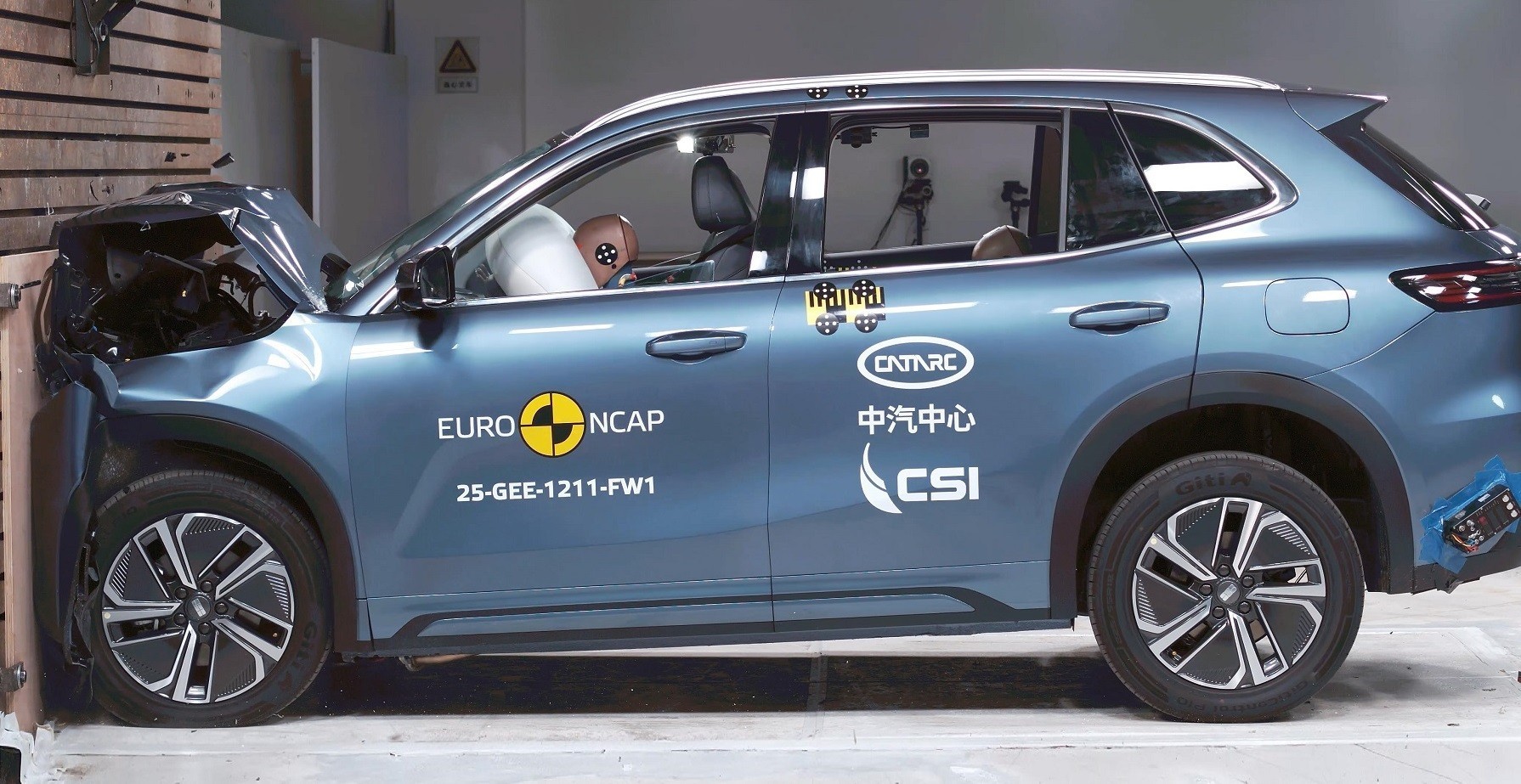 Geely Starray EM-i: 5 αστέρια στις δοκιμές Euroncap (video)
