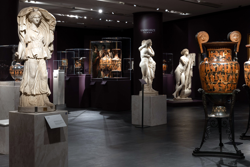Άποψη της έκθεσης «ΝοΗΜΑΤΑ» στο Μουσείο Ακρόπολης