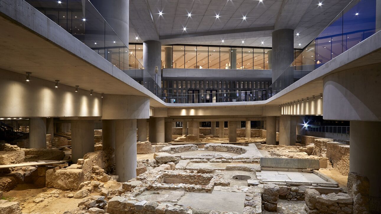 Η ανασκαφή της αρχαίας γειτονιάς κάτω από το Μουσείο Ακρόπολης
