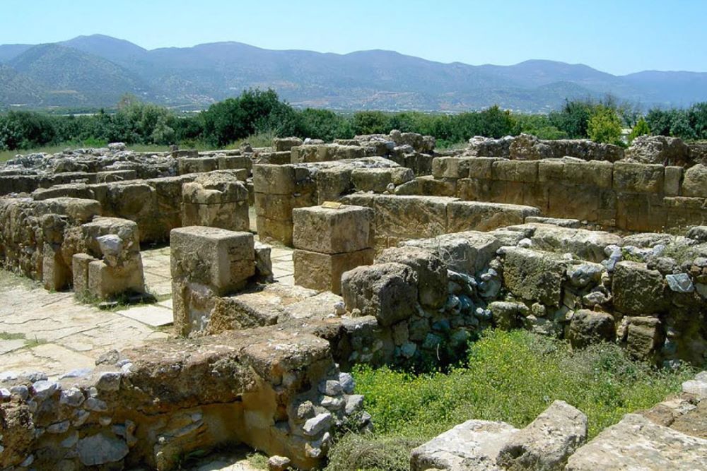 Ο αρχαιολογικός χώρος των Μαλίων στην Κρήτη