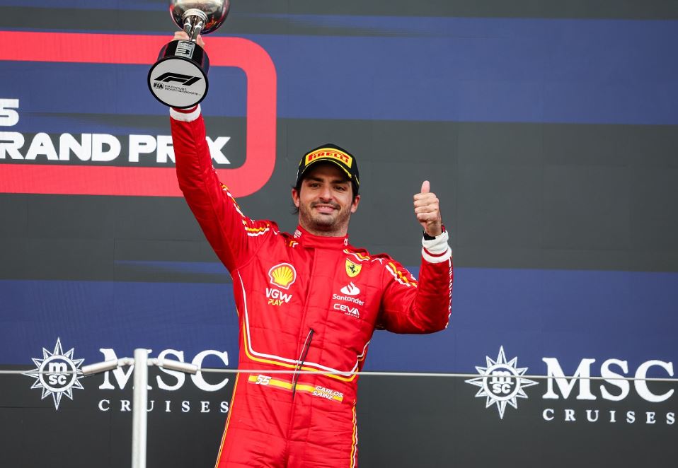 SAINZ Carlos (spa), Scuderia Ferrari SF-24 Grand Prix 2024 Ιαπωνίας (Photo Florent Gooden / DPPI