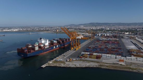 Στη Θεσσαλονίκη το μεγαλύτερο πλοίο εμπορευματοκιβωτίων που έχει εξυπηρετήσει ποτέ ο ΟΛΘ