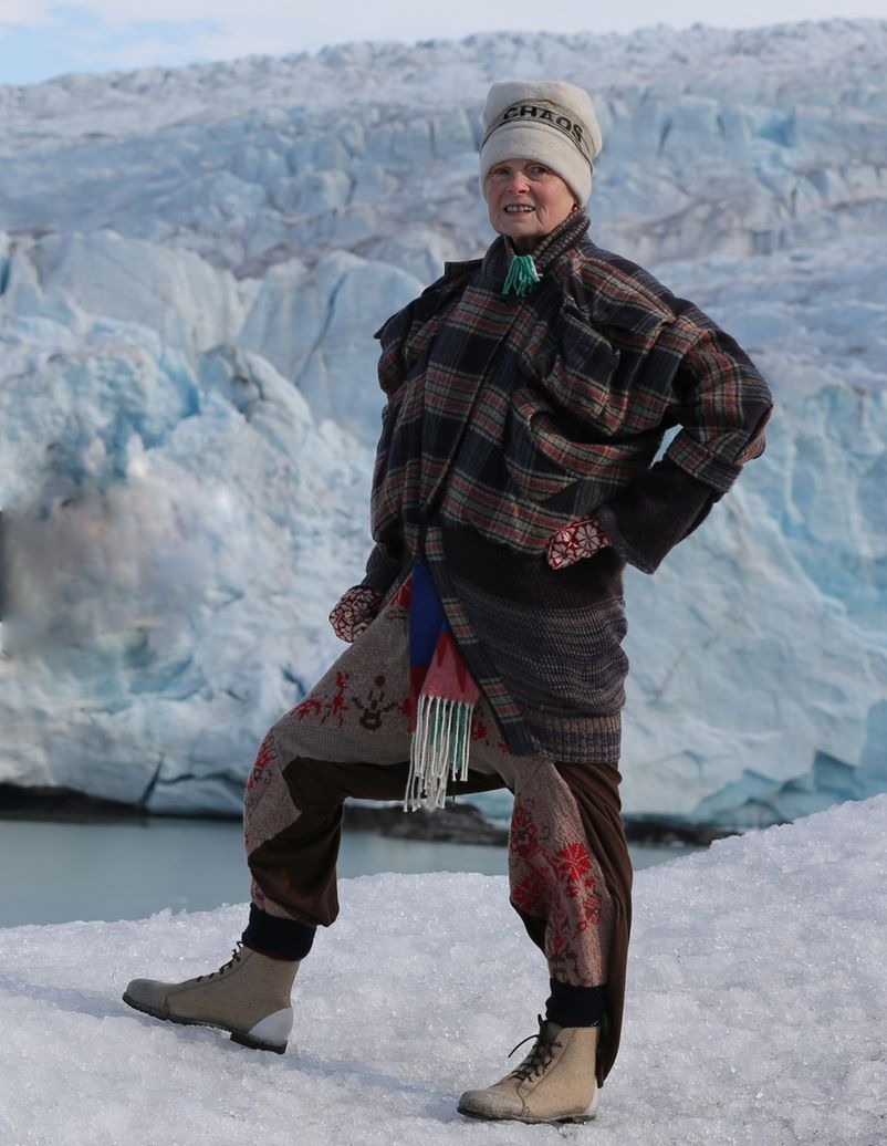 Η Βίβιεν Γουέστγουντ στην Αρκτική