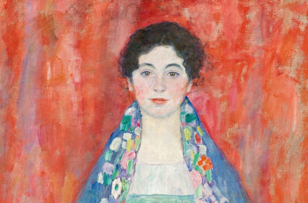 Κλιμτ «Το πορτρέτο της δεσποινίδας Λίζερ» (1917-1918)