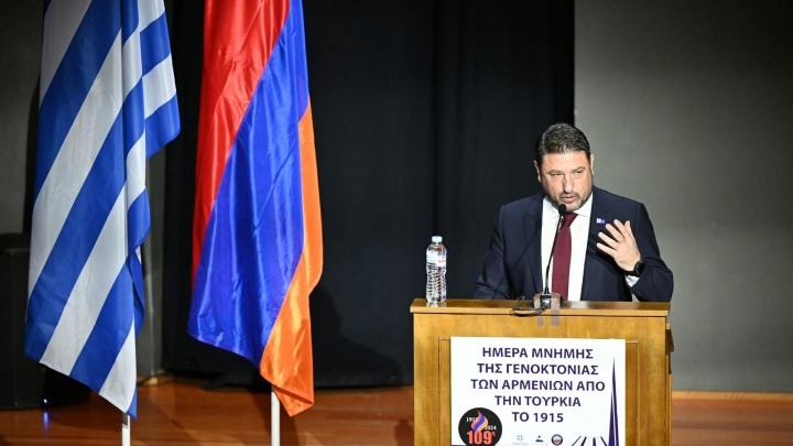 Ο Νίκος Χαρδαλιάς στην ειδική εκδήλωση που συνδιοργάνωσε η Περιφέρεια Αττικής με την Αρμενική Εθνική Επιτροπή Ελλάδας