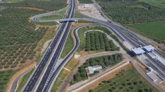 Παραδίδεται το τμήμα Λαμία-Καλαμπάκα του Αυτοκινητόδρομου Κεντρικής Ελλάδας Ε65