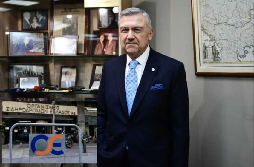 Ο νέος Πρόεδρος του ΟΣΕ Γιάννος Γραμματίδης