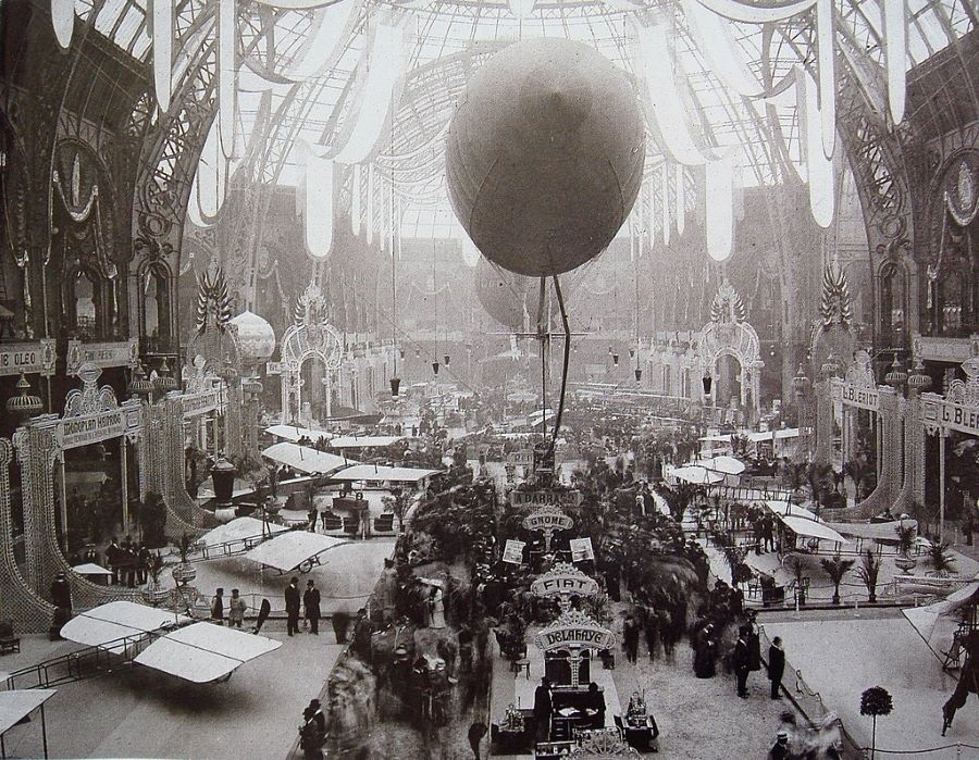 Η έκθεση Αεροναυτικής και Διαστήματος του 1909 στο Γκραν Παλέ