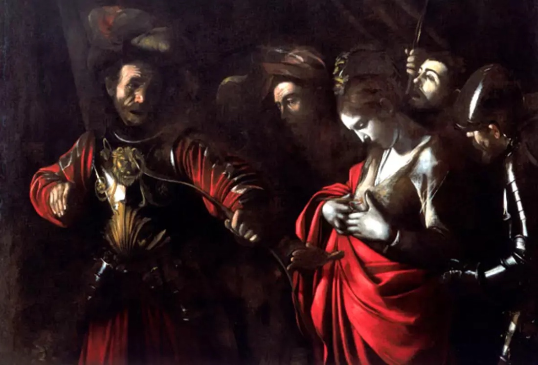 Καραβάτζιο «Το Μαρτύριο της Αγίας Ούρσουλας» (1610)