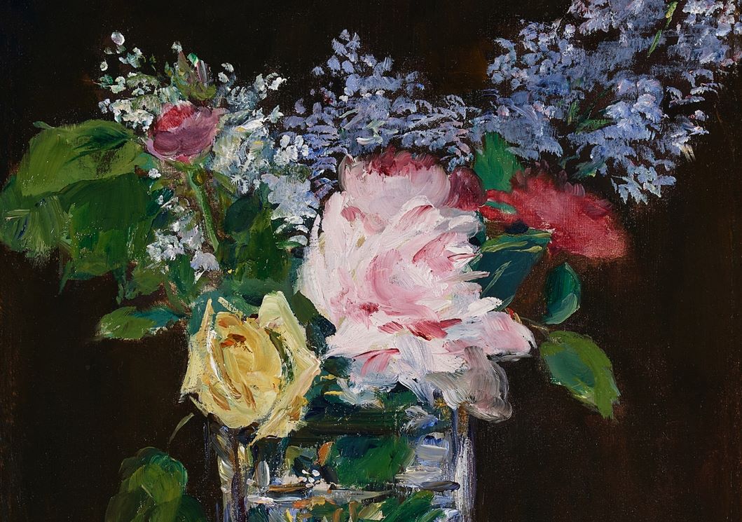 Εντουάρ Μανέ «Βάζο με τριαντάφυλλα και πασχαλιές» (1882)