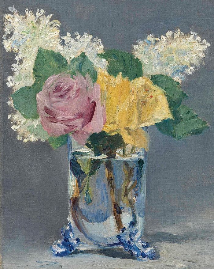 Εντουάρ Μανέ «Πασχαλιές και τριαντάφυλλα» (1882)