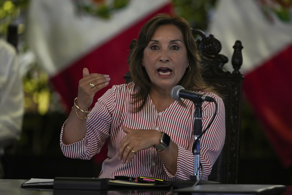 Ντίνα Μπολουάρτε, πρόεδρος Περού