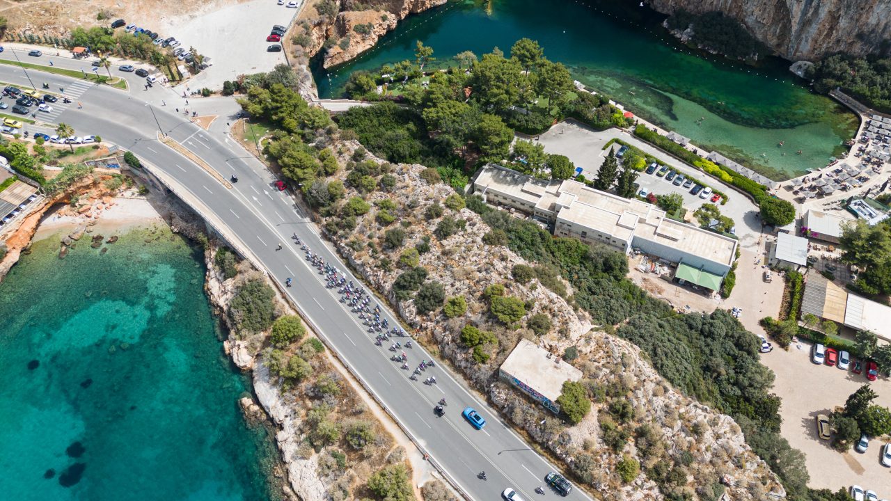 Στο τελικό σπριντ, ένα μεγάλο γκρουπ αθλητών διεκδίκησε την νίκη
